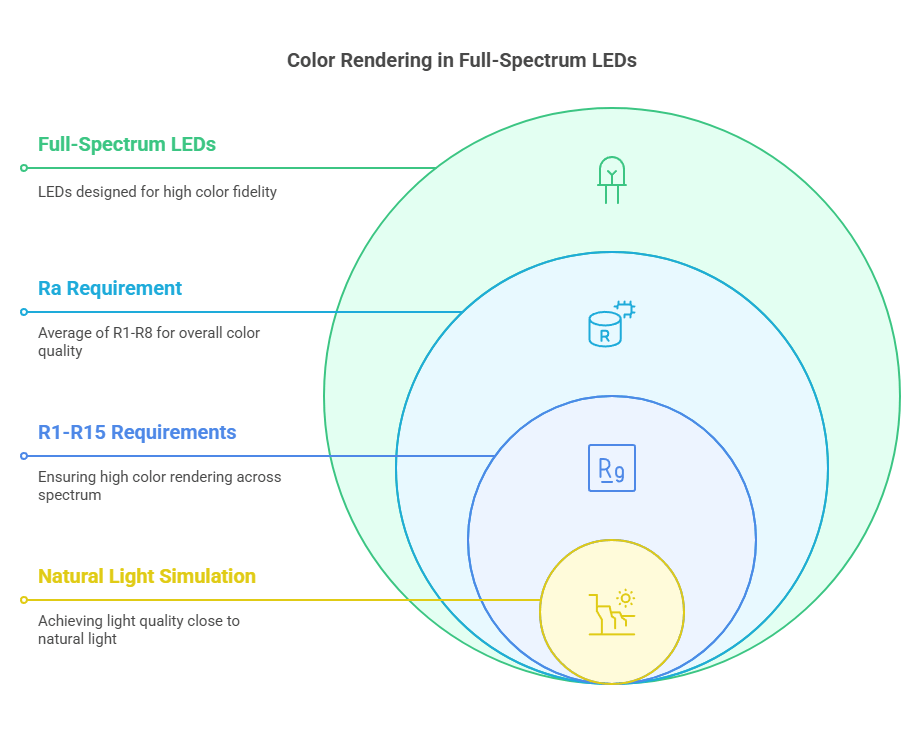 Understanding Color Rendering in Full-Spectrum&nbsp;LEDs